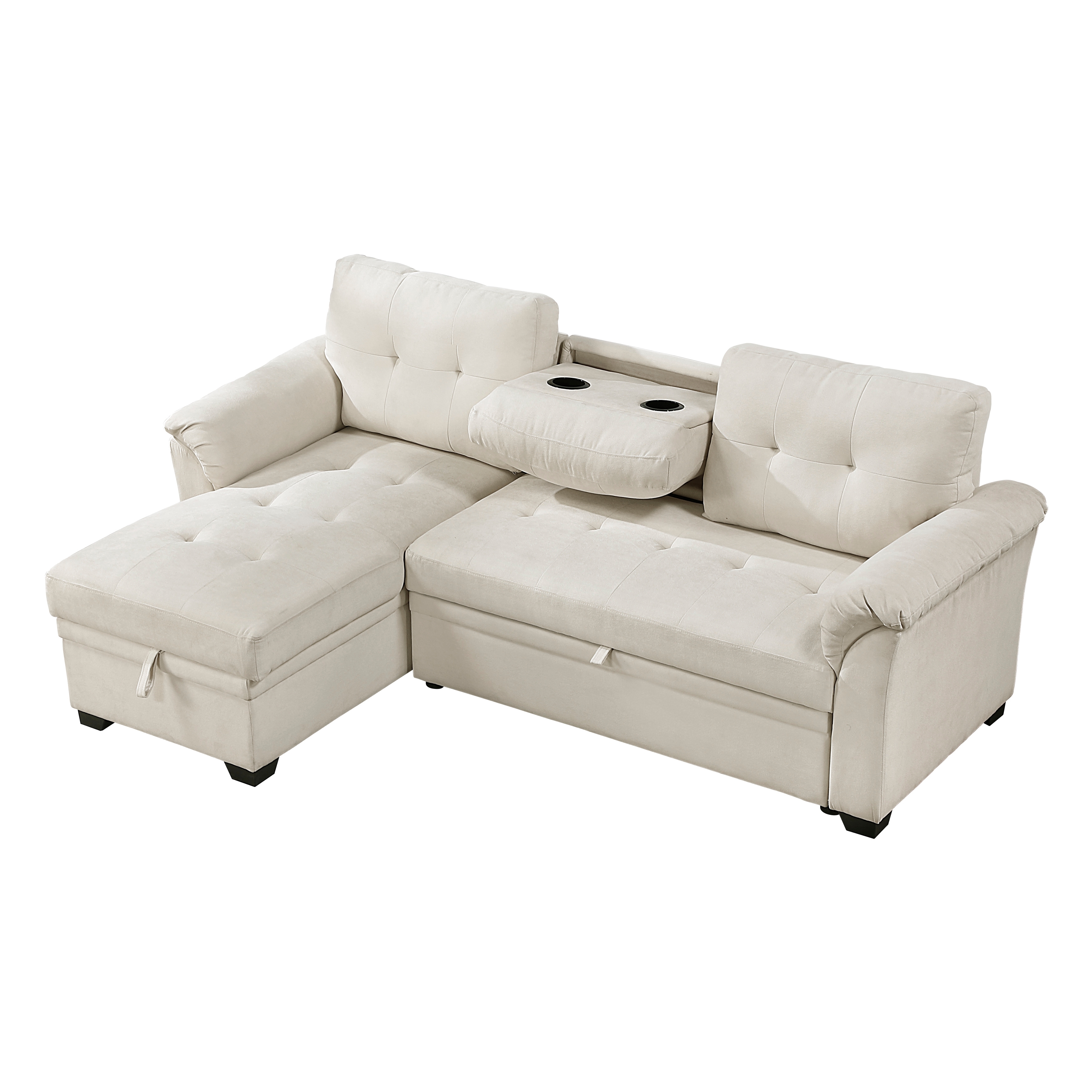 Homelegance Elara 2-Piece Reversible Sectional Sofa
