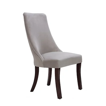 Transitional Upholstered Side Chair