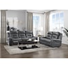 Homelegance Darwan 2-Piece Reclining Living Room Set