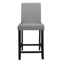 Transitional Upholstered Counter Height Chair