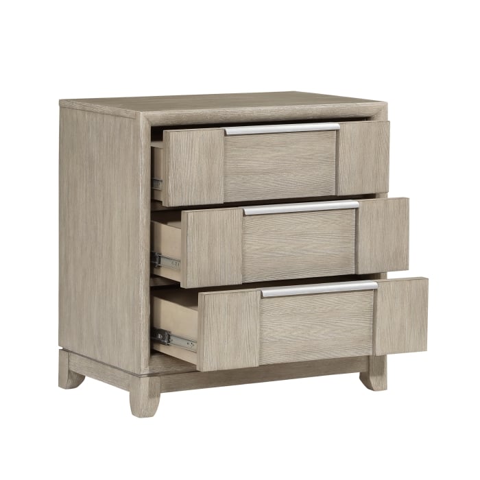 3-Drawer Nightstand