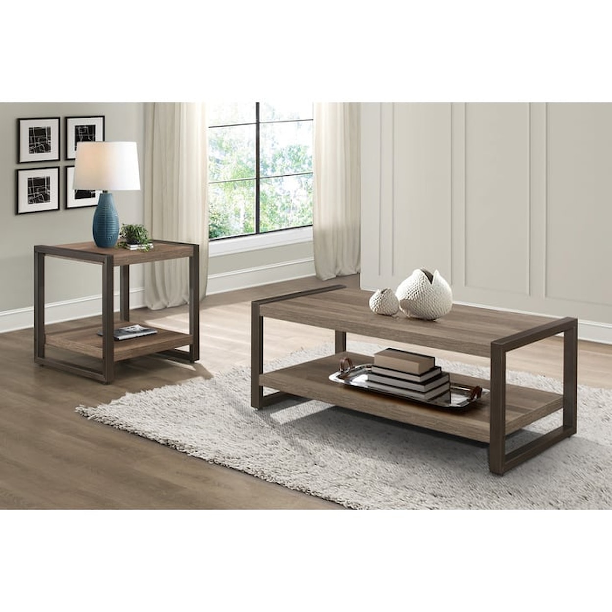 Homelegance Dogue End Table
