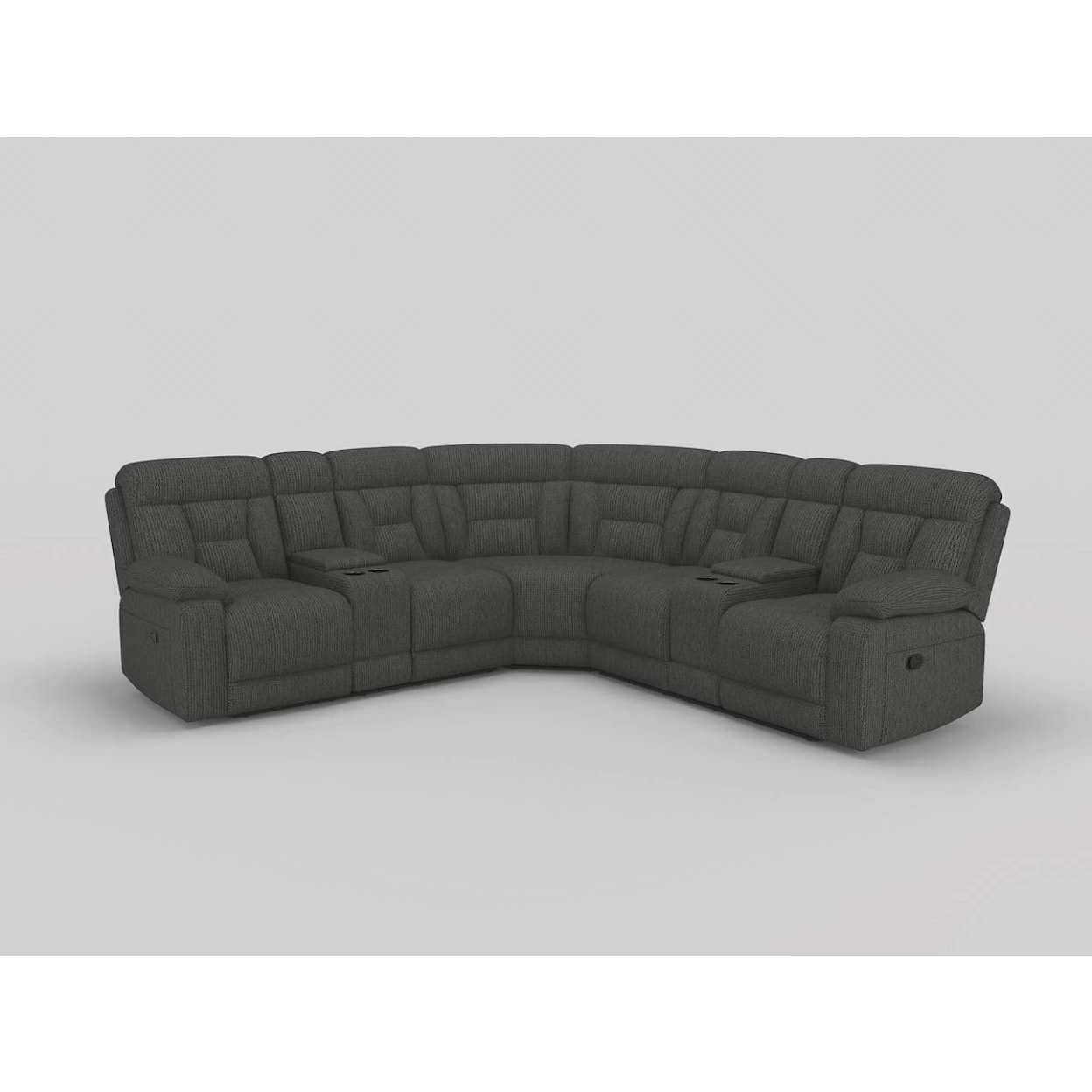 Homelegance Rosnay 3-Piece Reclining Sectional