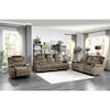 Homelegance Shola Double Reclining Sofa