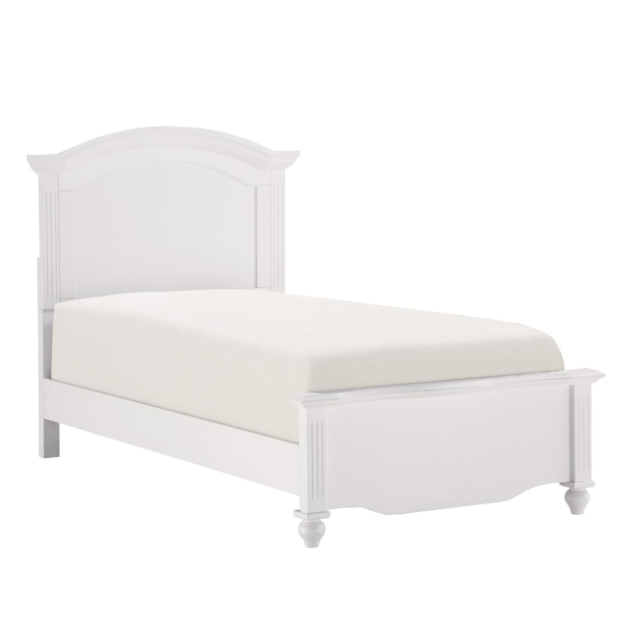 Homelegance Furniture Meghan Twin Arched Panel Bed