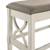 Homelegance Furniture Maribelle Upholstered Counter Bench