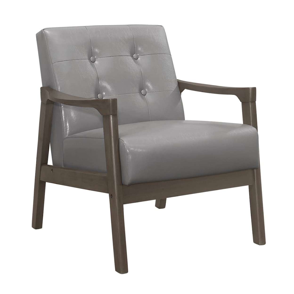 Homelegance Alby Accent Chair with Button Tufting