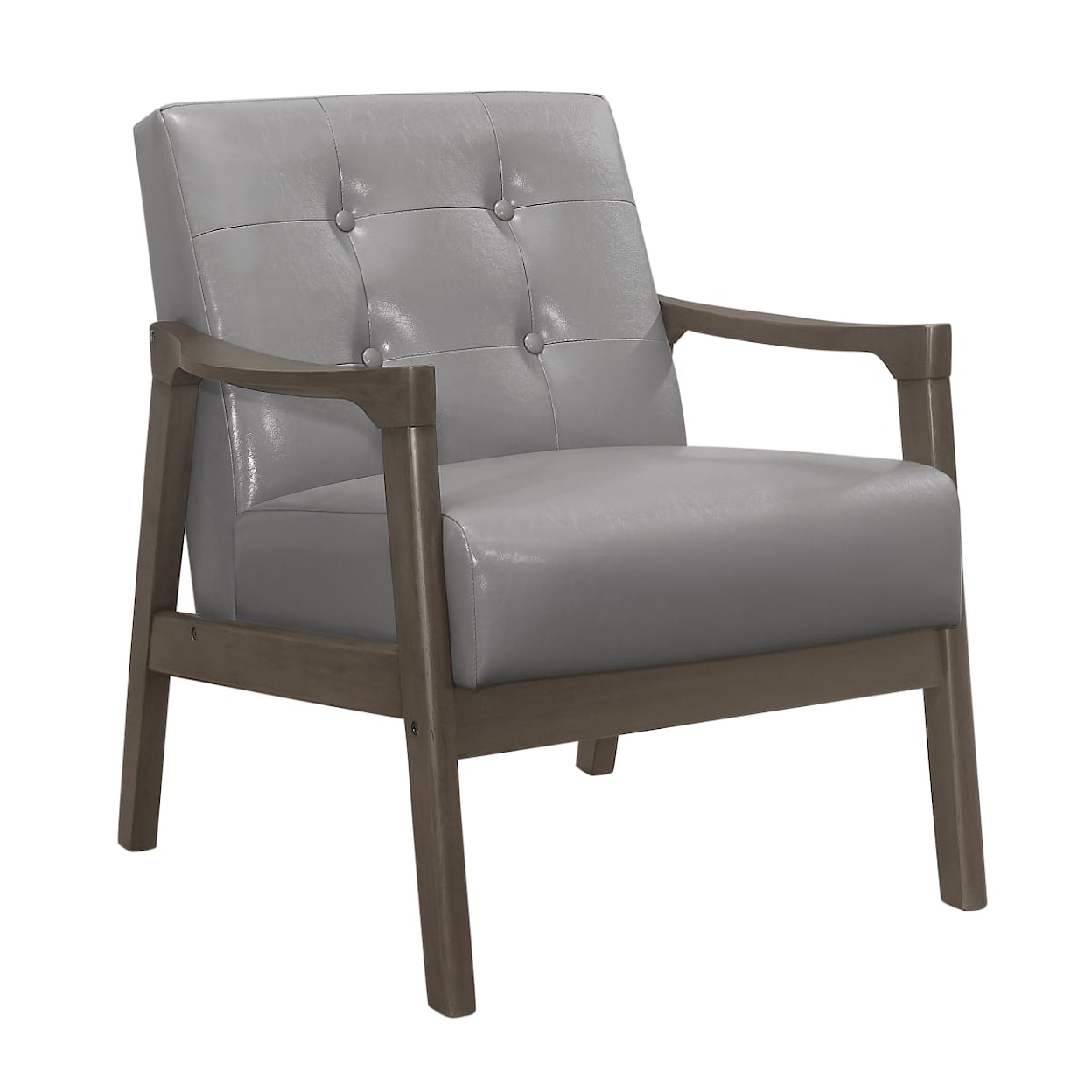 Homelegance Furniture Alby Accent Chair with Button Tufting