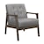 Homelegance Alby Mid-Century Modern Accent Chair with Button Tufting