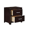 Homelegance Edina 2-Drawer Nightstand