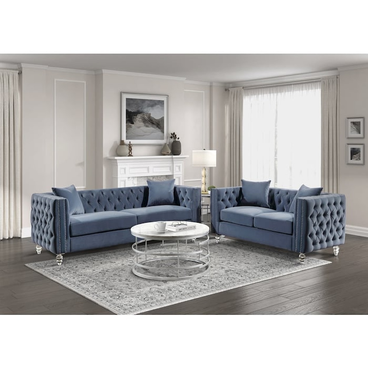 Homelegance Furniture Orina 2-Piece Living Room Set
