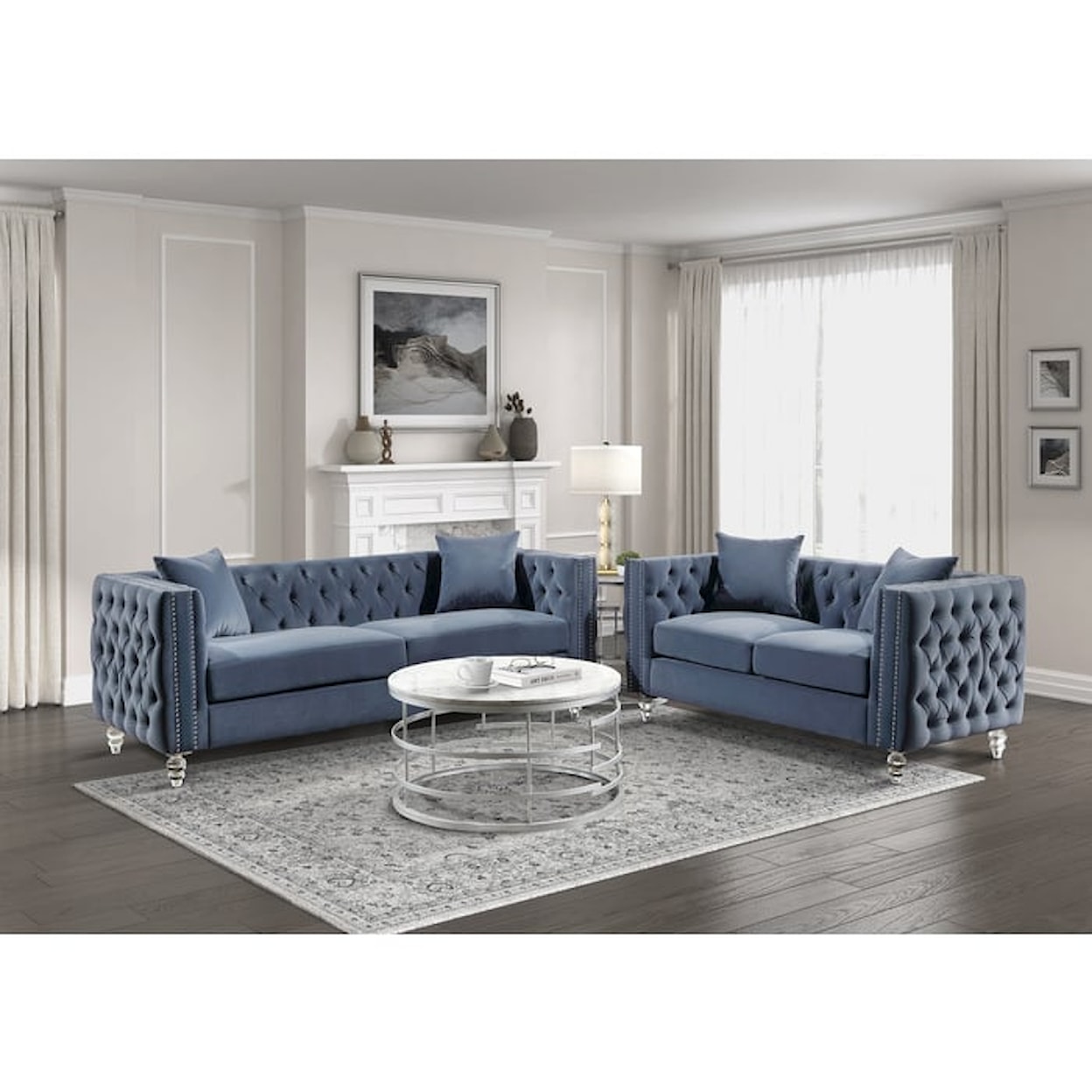 Homelegance Furniture Orina Loveseat