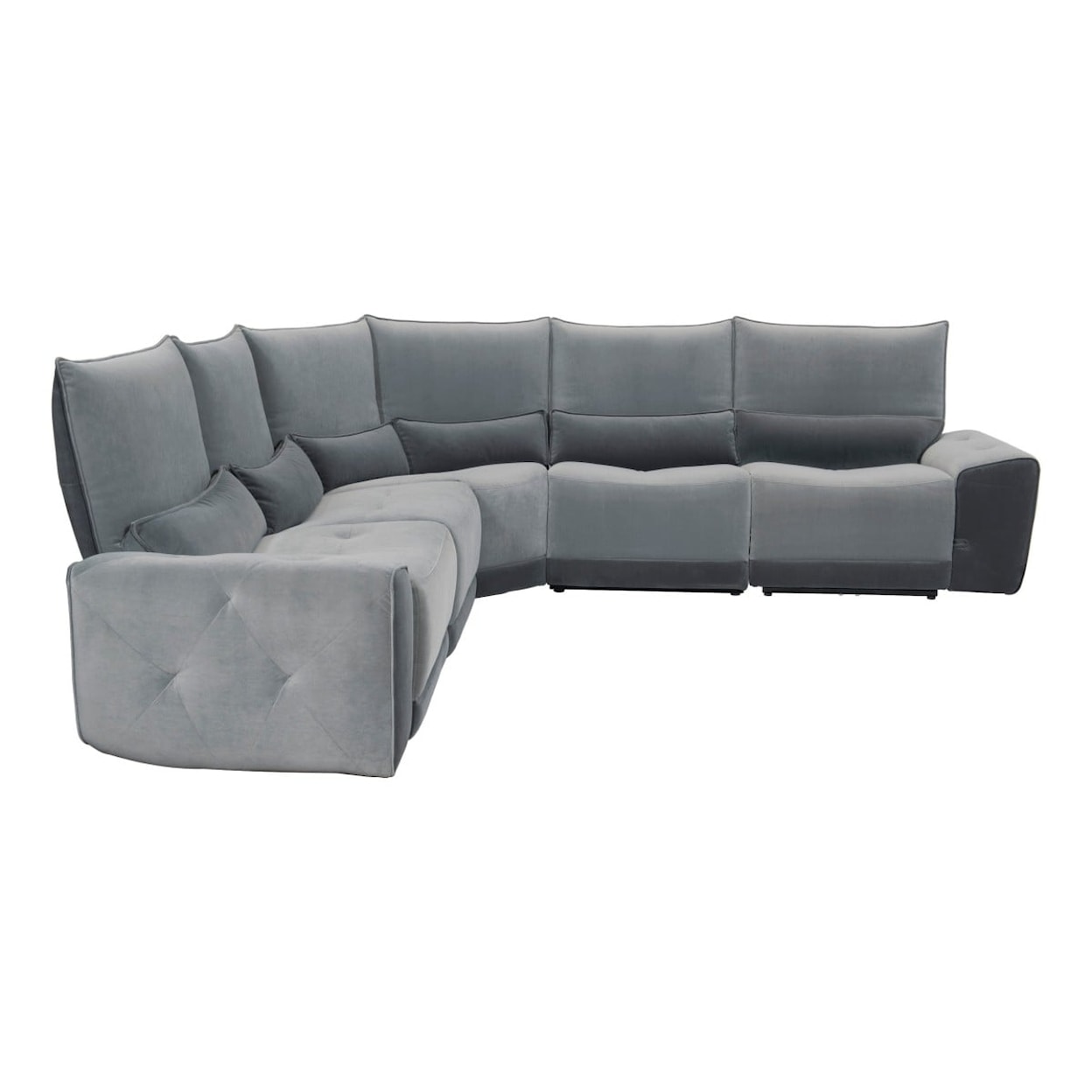 Homelegance Helix 5-Piece Power Reclining Sectional