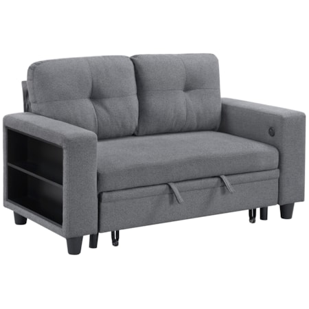Loveseat with Pull-Out Bed