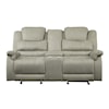 Homelegance Furniture Shola Reclining Loveseat