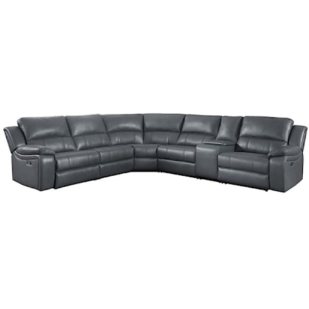 6-Piece Modular Power Reclining Sectional