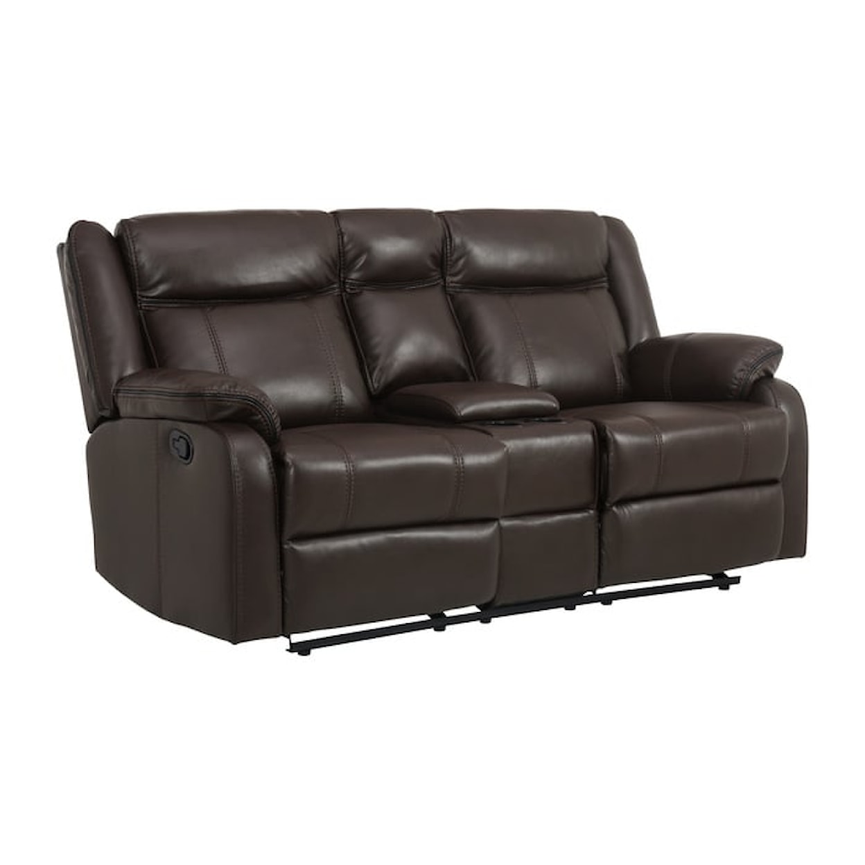 Homelegance Furniture Jude Reclining Loveseat