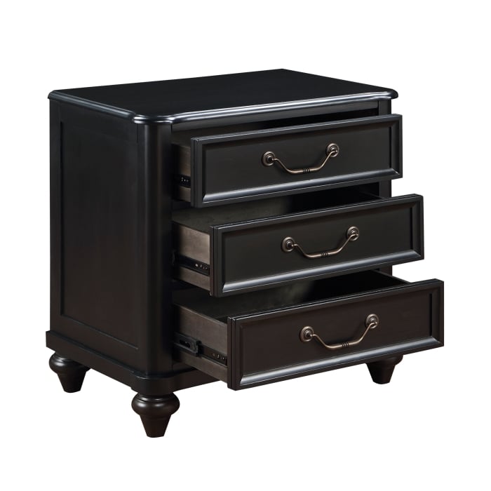 3-Drawer Nightstand