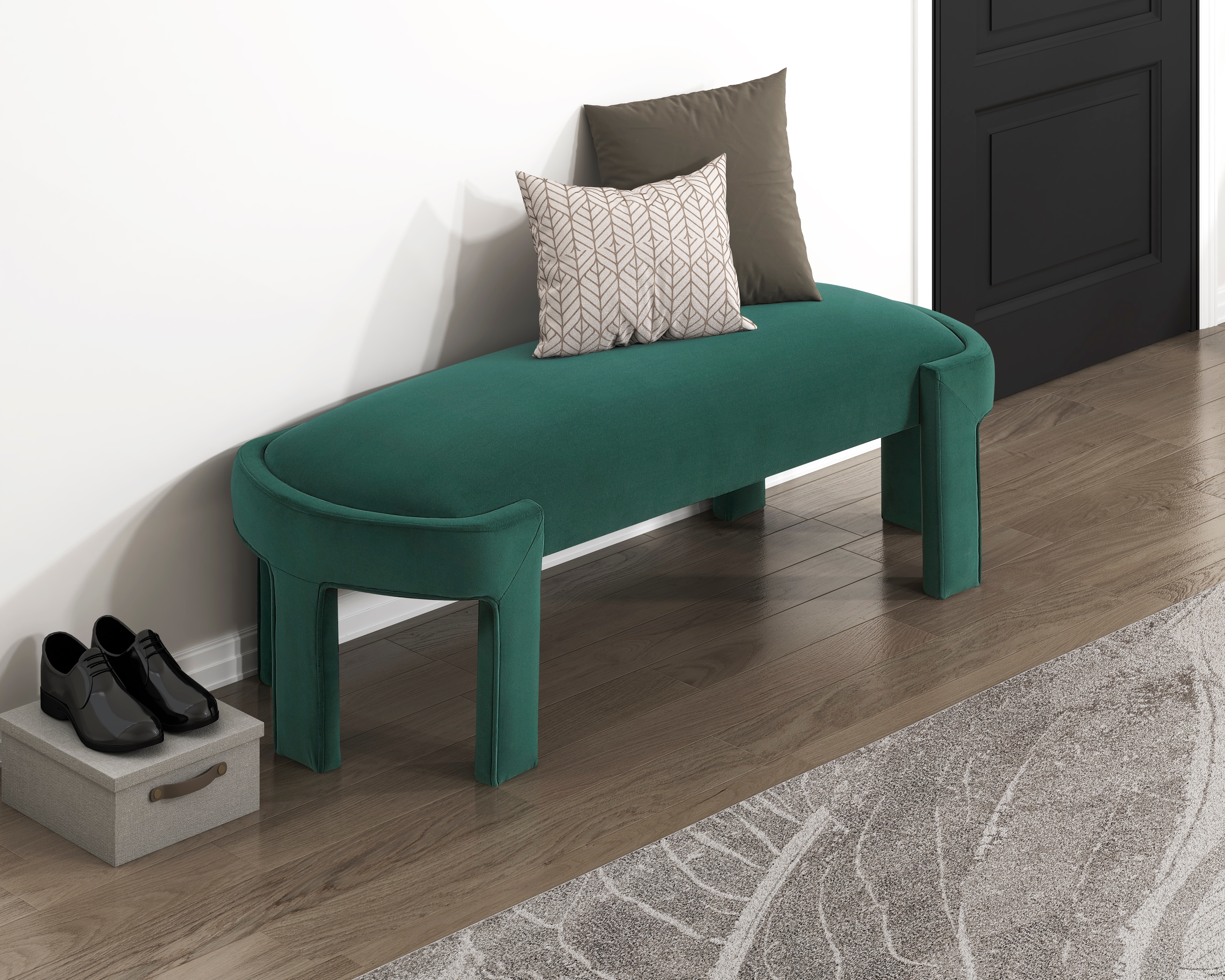 Homelegance Flux Upholstered Bench