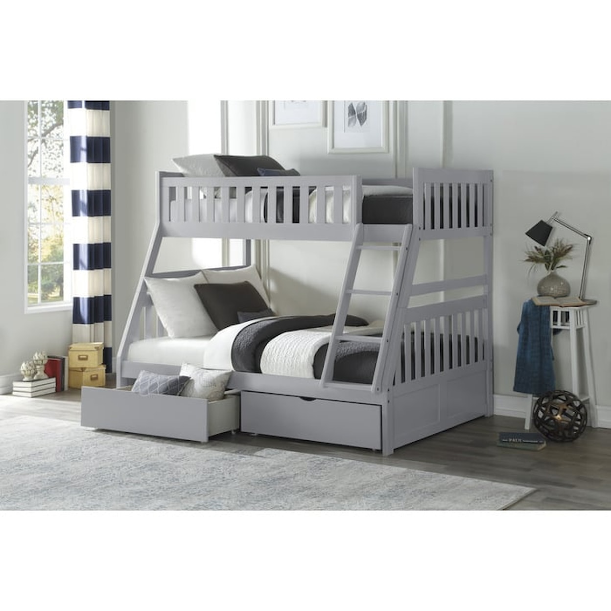 Homelegance Furniture Orion Twin/Full Bunk Bed