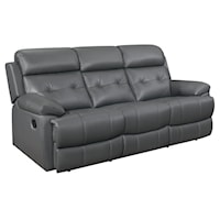 Contemporary Double Reclining Sofa