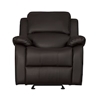 Transitional Glider Reclining Chair