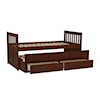 Homelegance Rowe Twin/Twin Trundle Bed