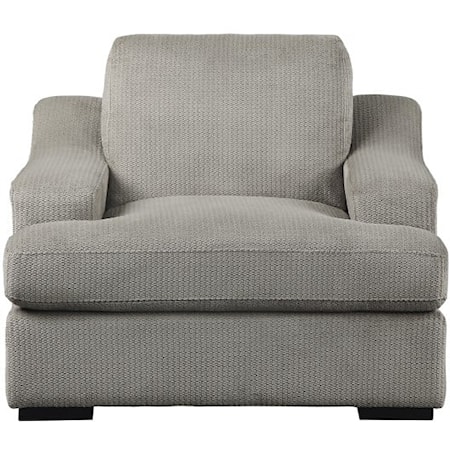Contemporary Stationary Living Room Chair