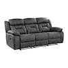 Homelegance Furniture Madrona Hill Double Reclining Sofa