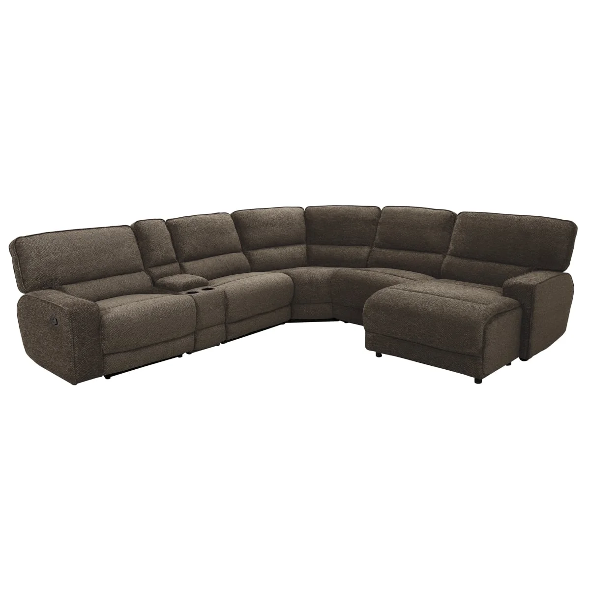 Shreveport 8238*6LRRC Casual 6-Piece Modular Reclining Sectional Sofa ...