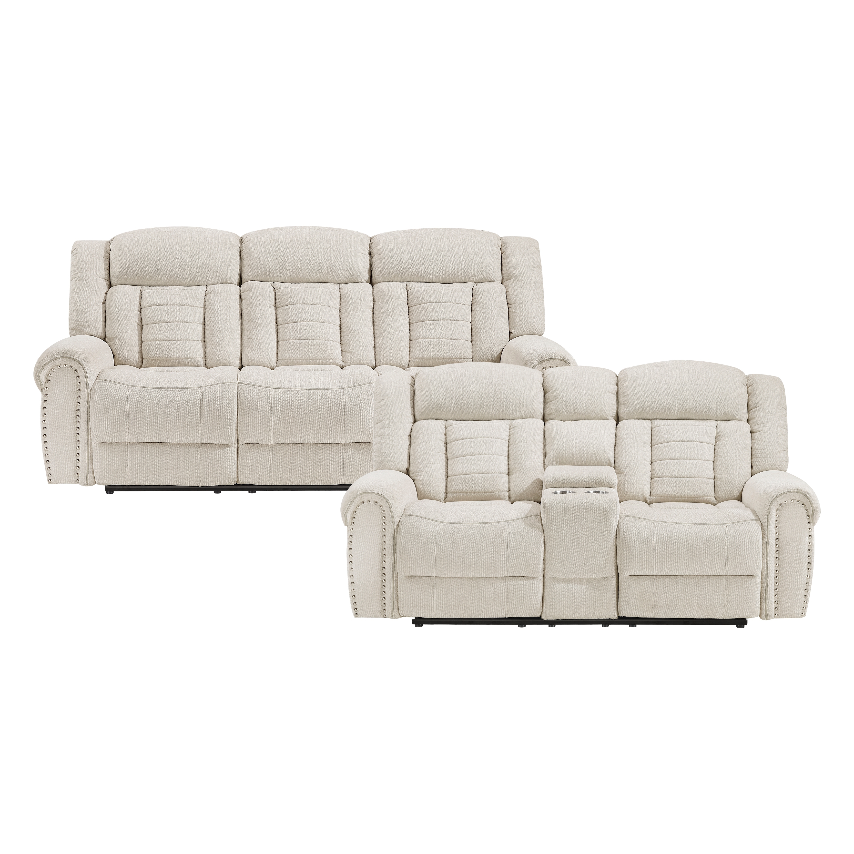 Homelegance Nutmeg 2-Piece Reclining Living Room Set