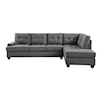 Homelegance Homelegance 2-Piece Reversible Sectional