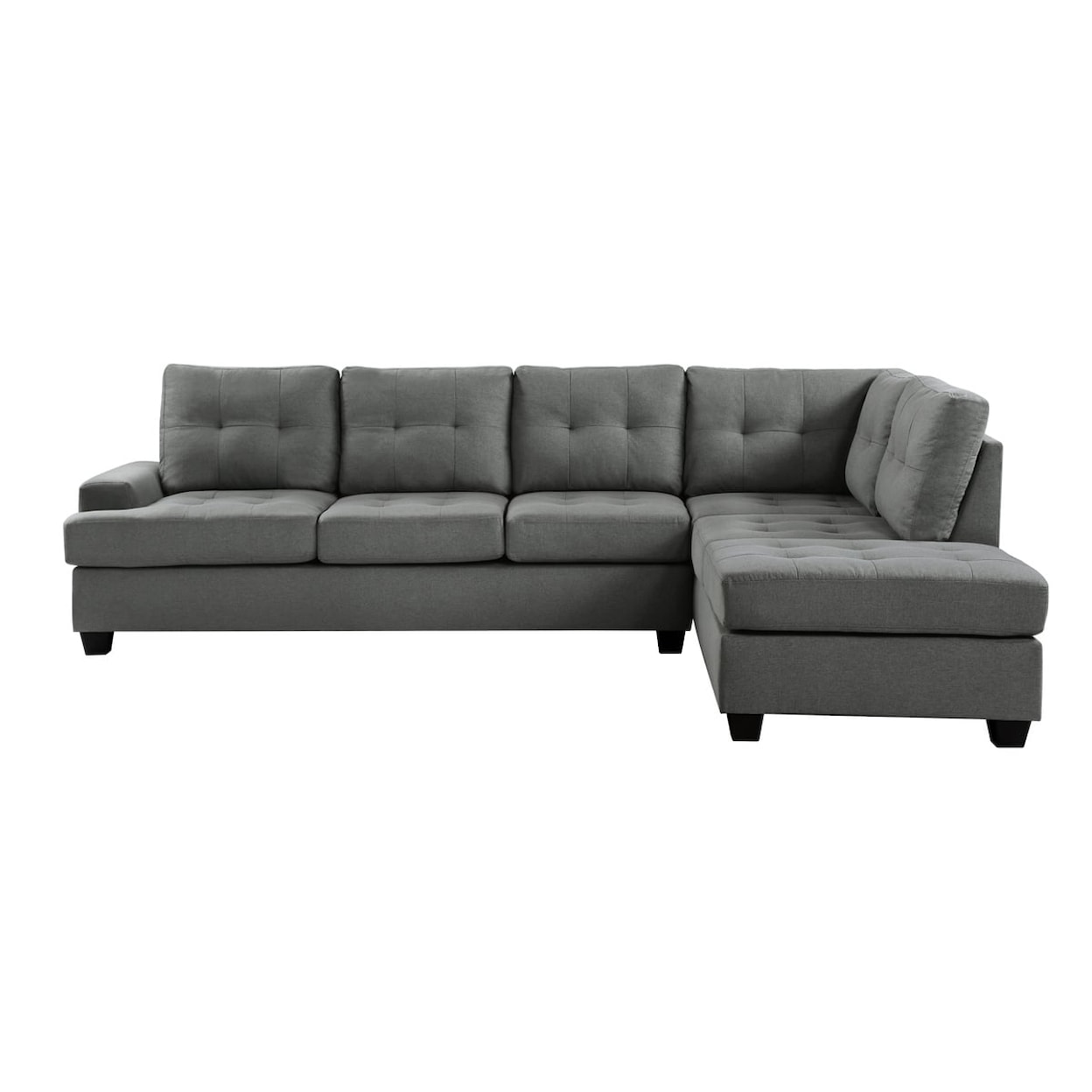 Homelegance Furniture Homelegance 2-Piece Reversible Sectional