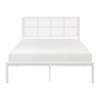 Contemporary Eastern King Platform Bed