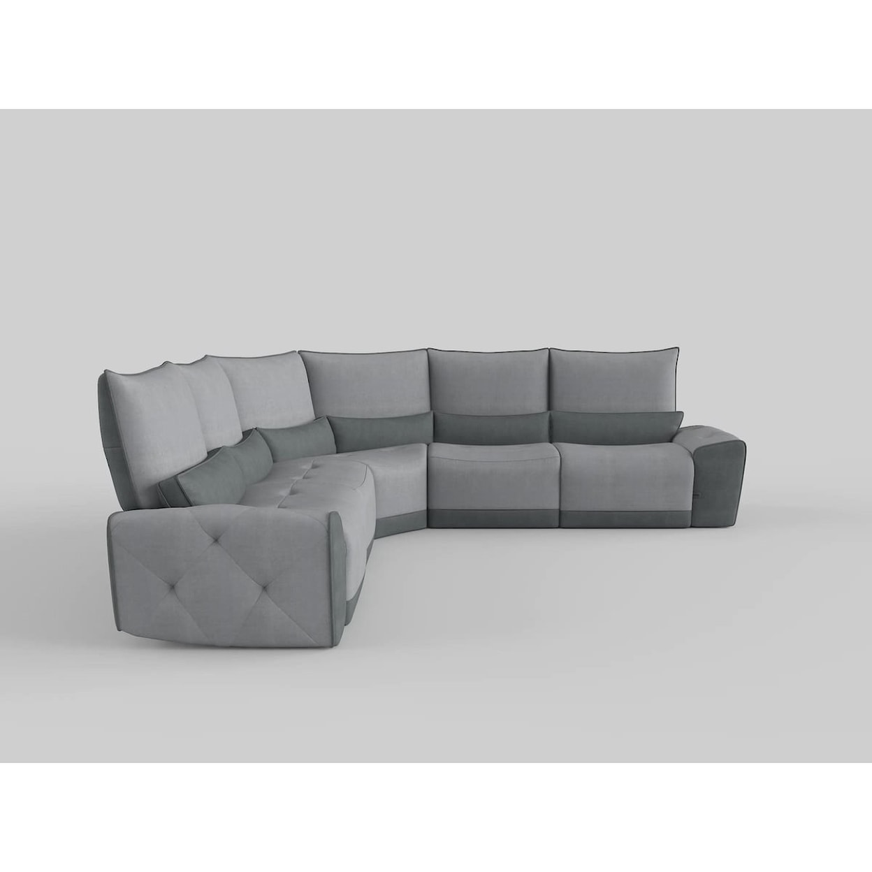Homelegance Furniture Helix 5-Piece Power Reclining Sectional