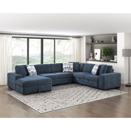 4-Piece Sectional Sofa