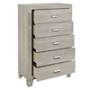 Homelegance Quinby 5-Drawer Bedroom Chest