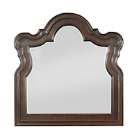 Traditional Arched Dresser Mirror