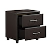 Homelegance Furniture Lorenzi 2-Drawer Nightstand