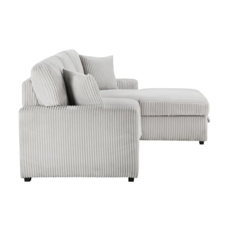 2-pc. Sectional Sofa w/Right Storage Chaise