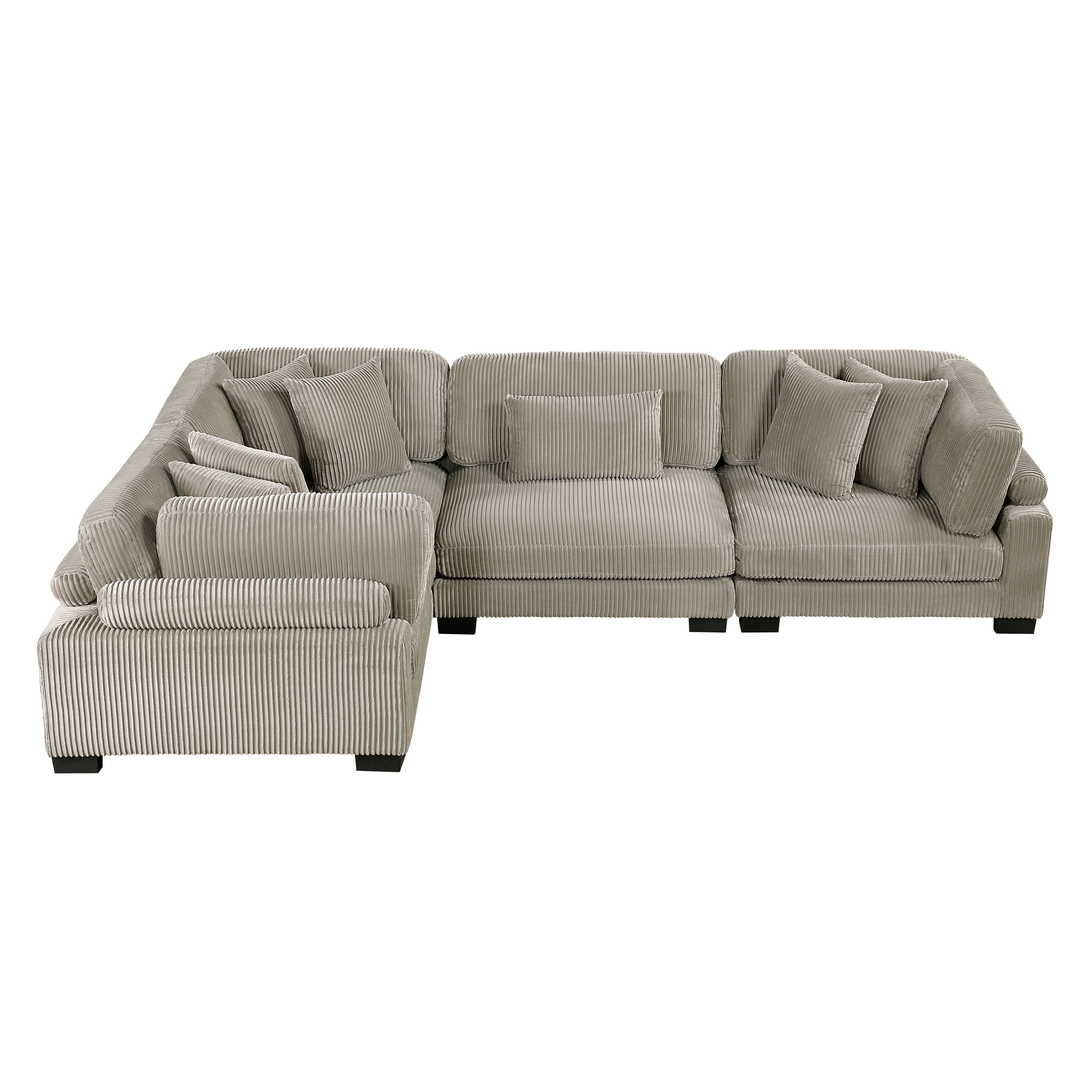 4-Piece Sectional Sofa