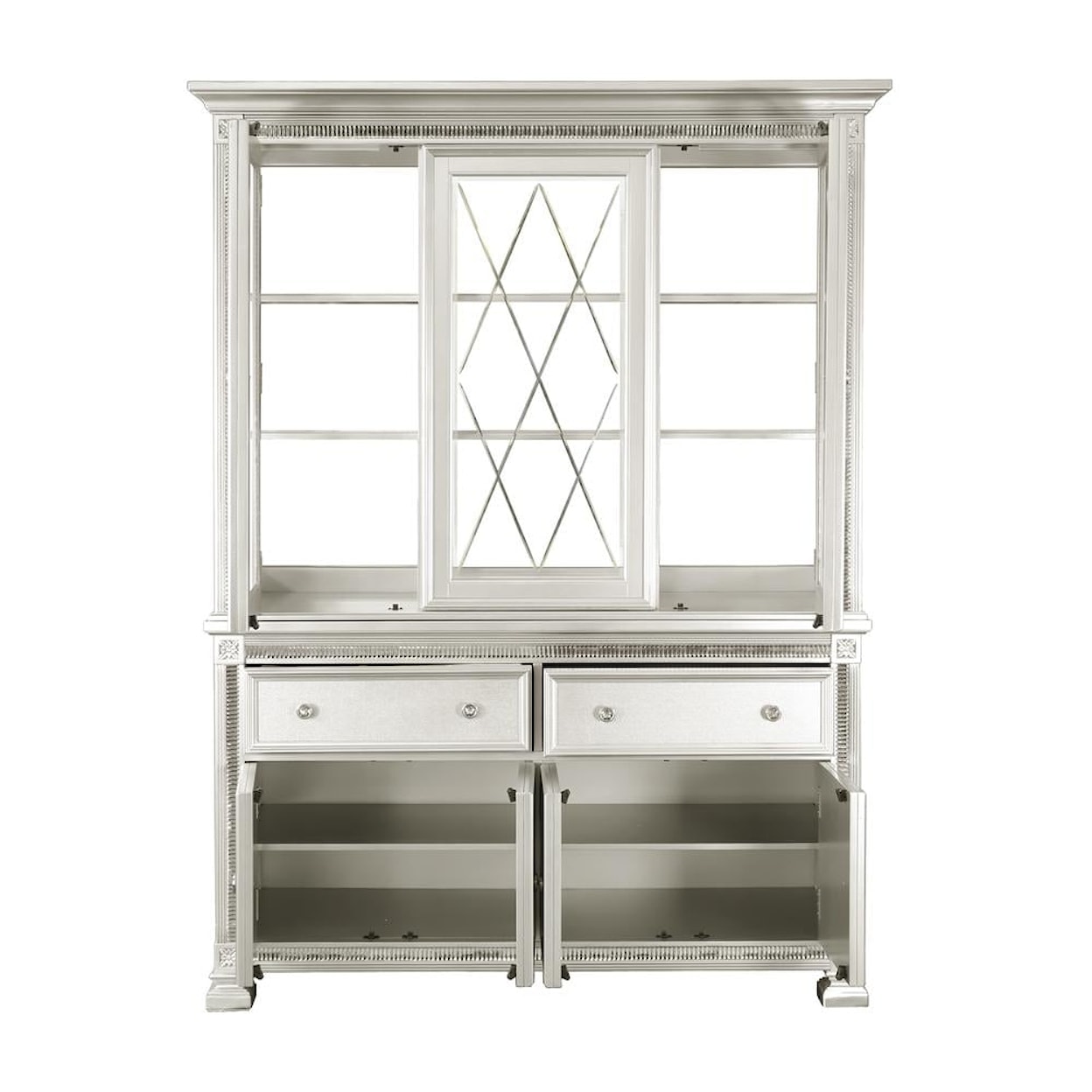 Homelegance Furniture Bevelle Buffet & Hutch