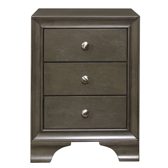3-Drawer Nightstand
