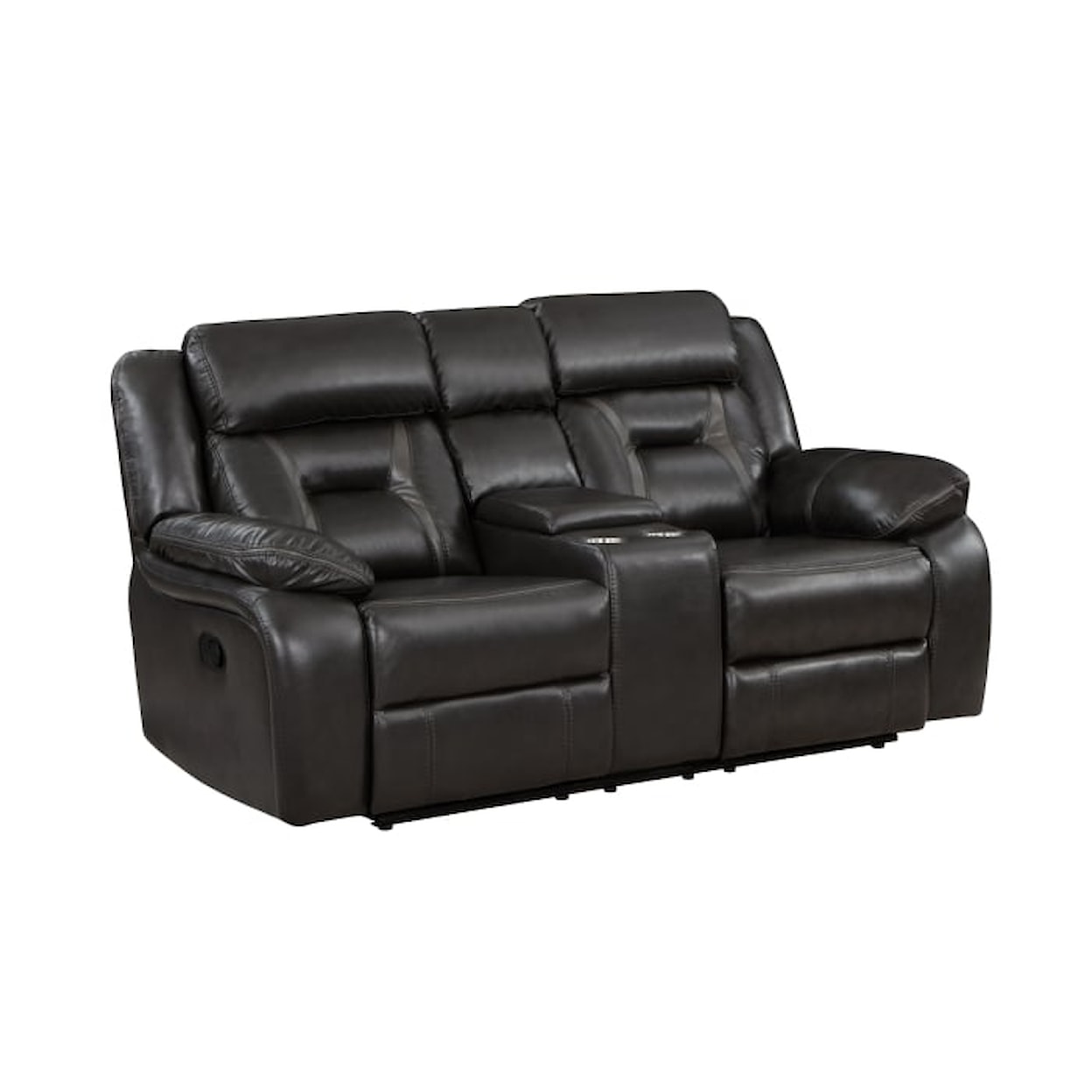 Homelegance Amite Reclining Loveseat