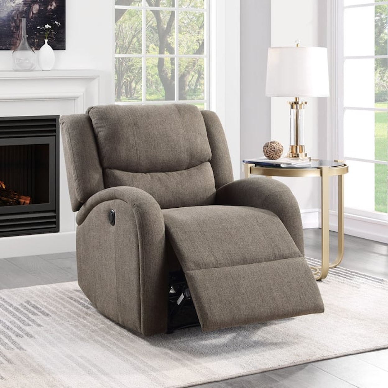 Homelegance Foxcroft Power Recliner