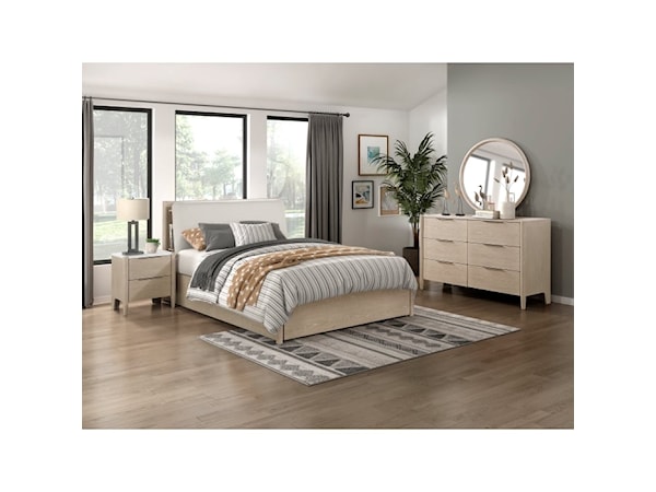 4-Piece Queen Platform Bedroom Set