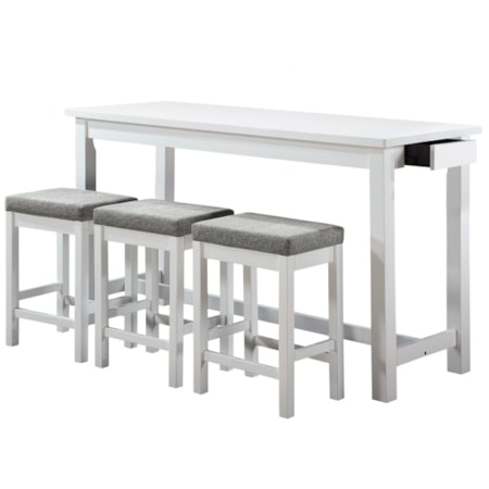 4-Piece Pack Counter Height Set