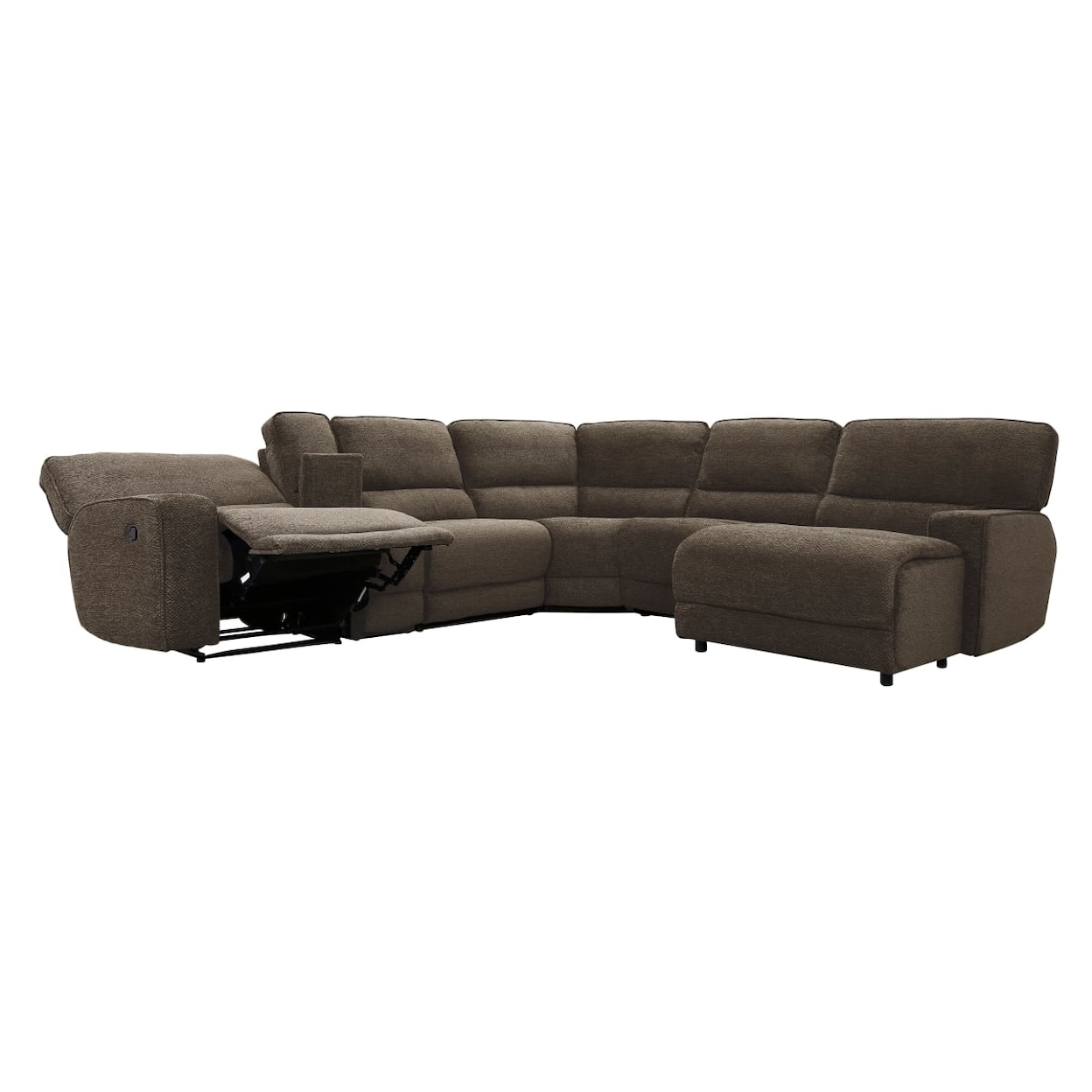 Homelegance Shreveport 6-Piece Modular Reclining Sectional Sofa