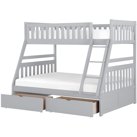 Twin/Full Bunk Bed