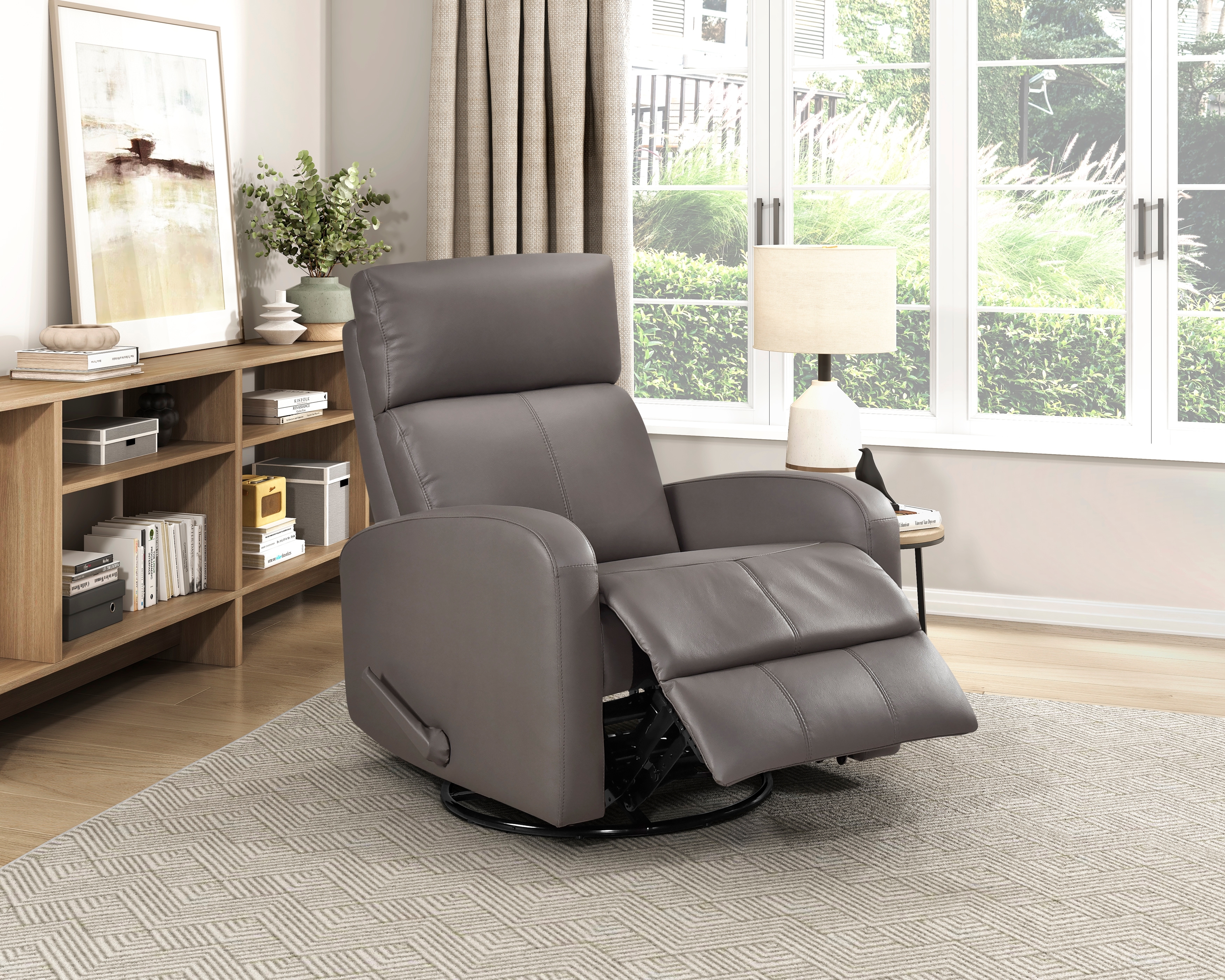 Homelegance Sorrento Manual Swivel Glider Recliner